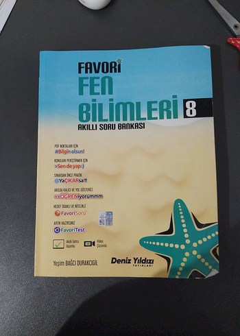 Deniz Yıldızı Fen Bilimleri LGS Soru Bankası