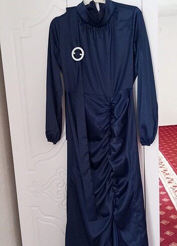 Diğer Saks mavisi elbise 