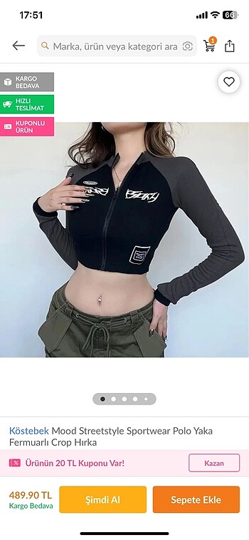 Diğer Fermuarlı body