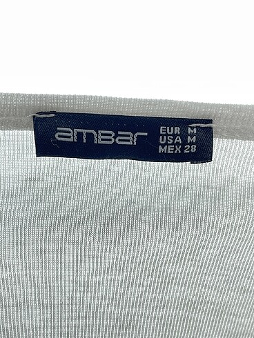 m Beden beyaz Renk PreLoved Bluz %70 İndirimli.