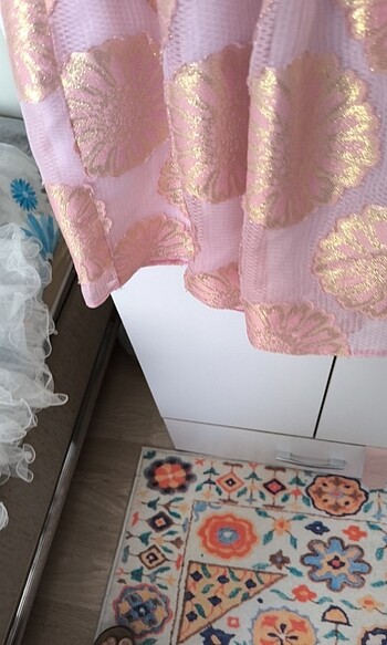 Fuşya elbise - Görsel 6