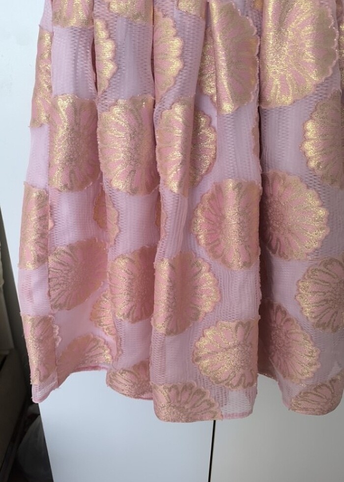 Fuşya elbise - Görsel 5