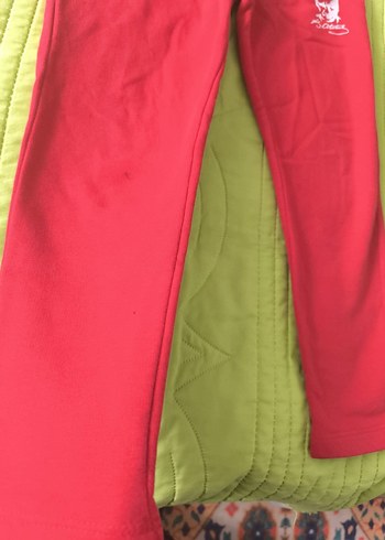 çocuk Kırmızı Eşofman Altı - Görsel 2