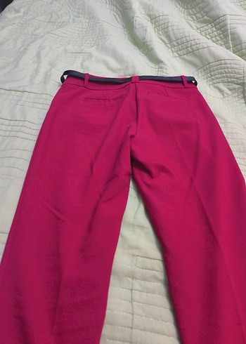 Koton Kırmızı  Kadın Kumaş Pantolon - Görsel 4