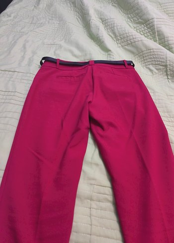 Koton Kırmızı  Kadın Kumaş Pantolon - Görsel 5