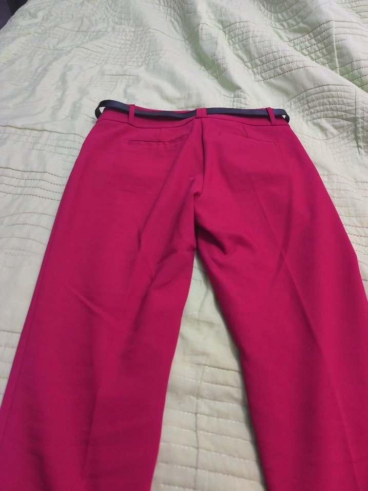 Koton Kırmızı  Kadın Kumaş Pantolon - Görsel 4