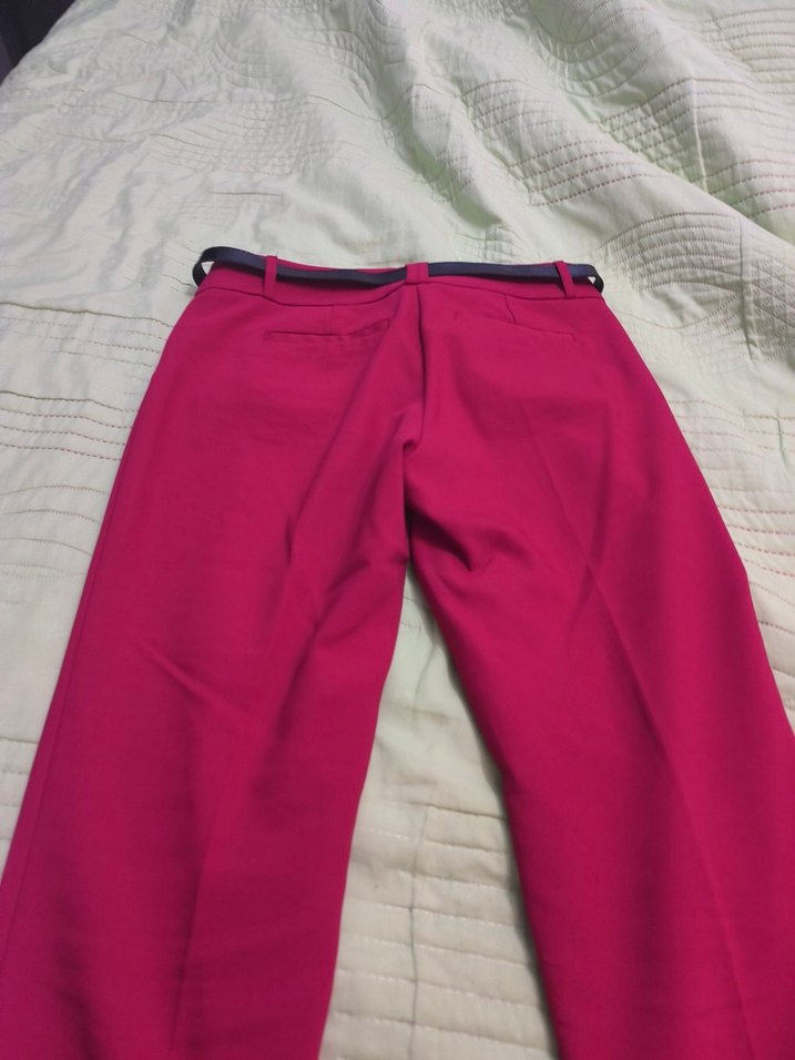 Koton Kırmızı  Kadın Kumaş Pantolon - Görsel 5