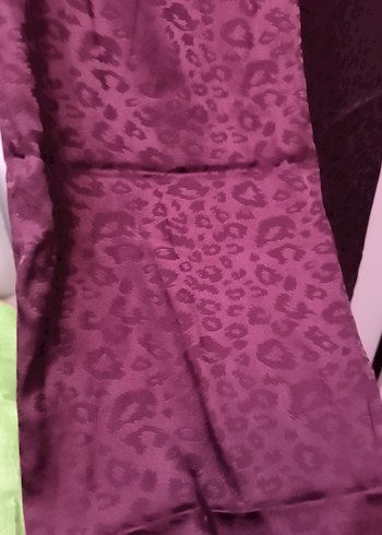 Bordo Salaş Midi Kadın Pantolon - Görsel 4