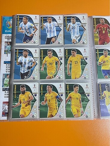 Russia 2018 (dünya kupası) futbolcu kartları