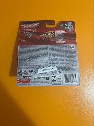 Disney Pixar cars muddy lightning McQueen