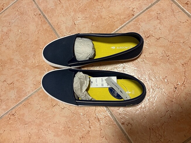 38 Beden lacivert Renk Lacoste ayakkabı