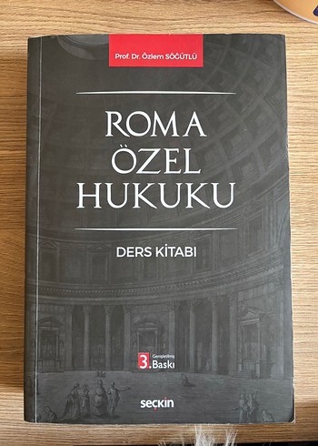 Roma Özel Hukuku Ders Kitabı - Prof. Dr. Özlem Söğütlü