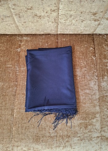 Kadın Püsküllü İpek Şal - Bohem Tarz - Görsel 2