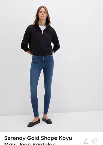 Serenay Gold Shape pantolon - Görsel 8