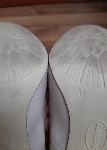 bej topuklu ayakkabı - Görsel 4