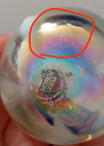 orijinal vintage pure poison 5 ml - Görsel 2