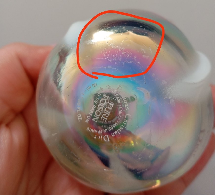 orijinal vintage pure poison 5 ml - Görsel 2