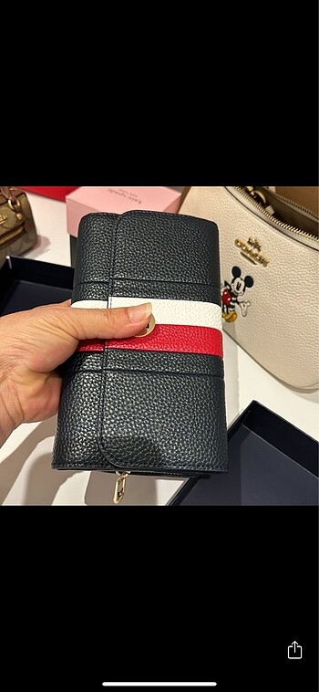 Beden lacivert Renk Tommy Hilfiger sıfır cüzdan