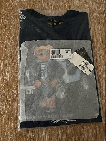 Ralph Lauren bear tshirt 18-20 yaş