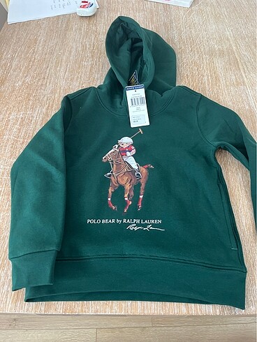 Ralph Lauren 6 yaş polarlı sweatshirt