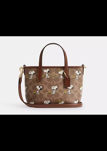 Coach peanuts tote çanta