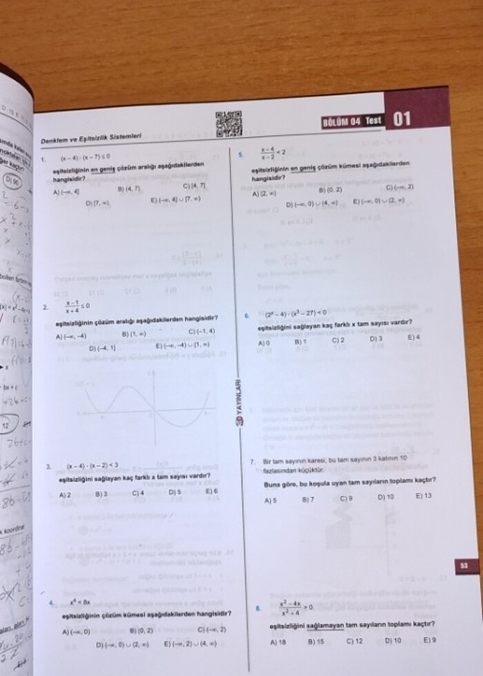 3D ayt matematik soru bankası  - Görsel 2
