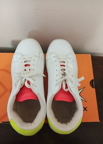 Kinetix Beyaz Spor Ayakkabı Kadın - Görsel 5