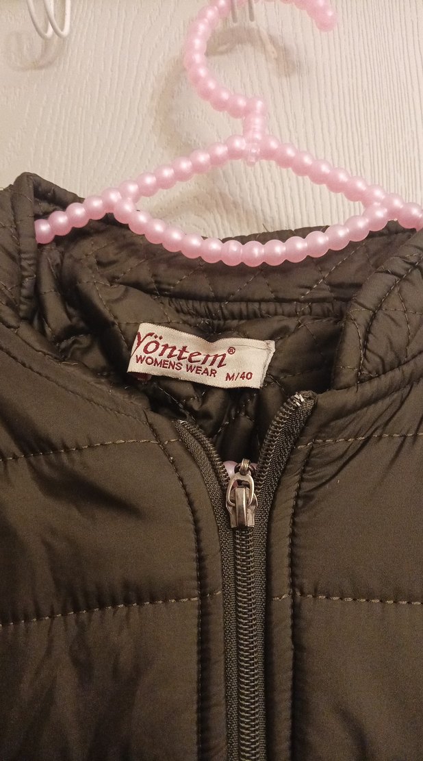 Kemerli Siyah Uzun Kadın Kışlık Mont - Görsel 4