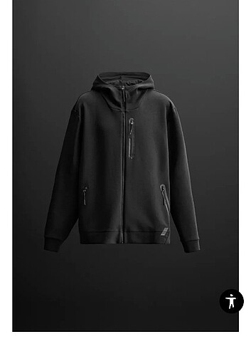 ZARA FERMUARLI SWEATSHIRT