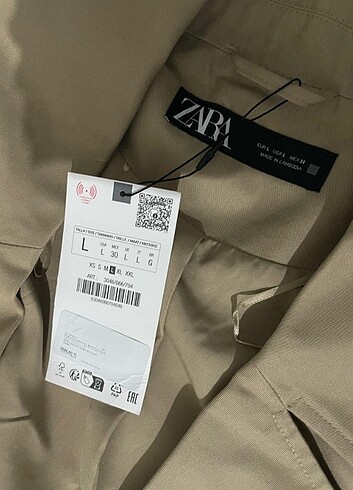 Zara ZARA KISA CEKET