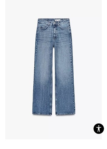 ZARA Z1975 STRAIGHT YÜKSEK BEL UZUN PAÇA JEAN