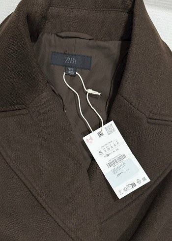 ZARA KRUVAZE KISA KABAN - Görsel 7