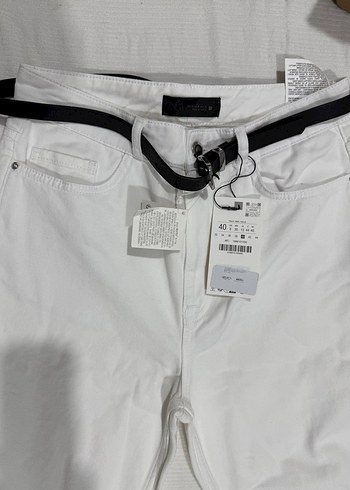 ZARA Z1975 STRAIGHT YÜKSEK BEL TAM BOY JEAN - Görsel 5