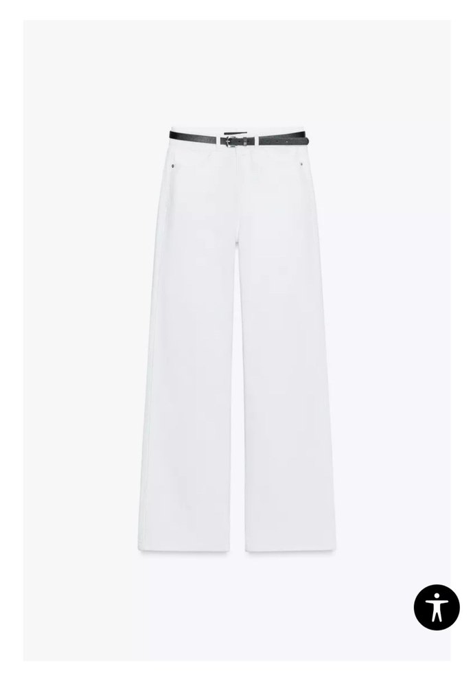 ZARA Z1975 STRAIGHT YÜKSEK BEL TAM BOY JEAN - Görsel 3