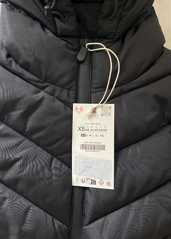 ZARA KONTRAST ŞİŞME MONT - Görsel 7