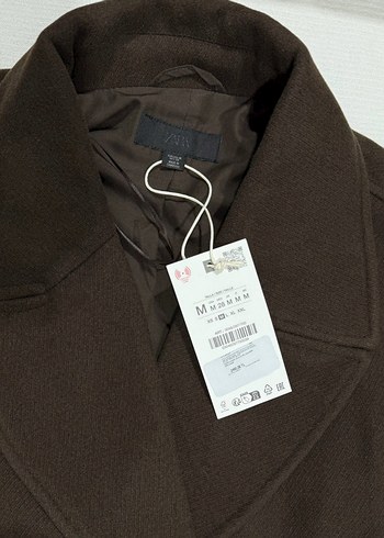 ZARA KRUVAZE KISA KABAN - Görsel 7