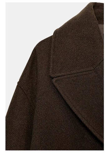 ZARA KRUVAZE KISA KABAN - Görsel 6