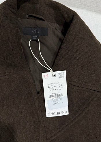 ZARA KRUVAZE KISA KABAN - Görsel 7