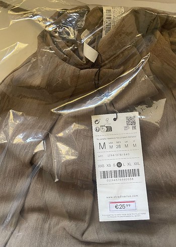 Stradivarius STRADİVARİUS DOKULU VE BÜZGÜ İPLİ PANTOLON
