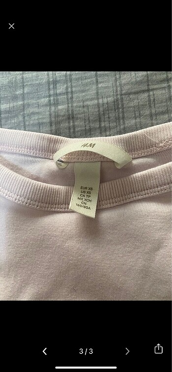 xs Beden h&m kısa kollu tişört