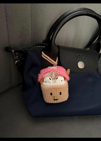 sevimli air pods kılıfı çanta charmı - Görsel 4