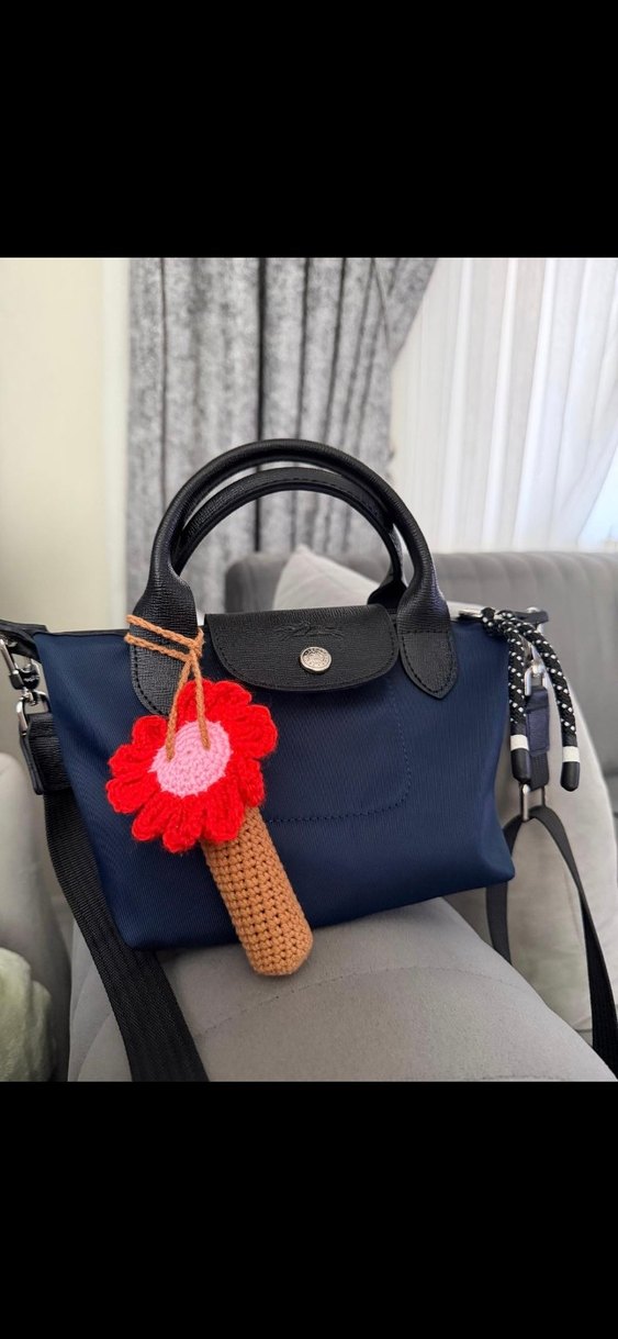 lip gloss kılıfı çanta charmı - Görsel 3