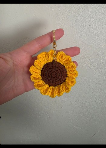 Ayçiçeği Kadın Anahtarlık - Görsel 2