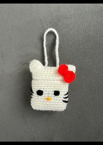 hello kitty air pods kılıfı çanta charmı - Görsel 3