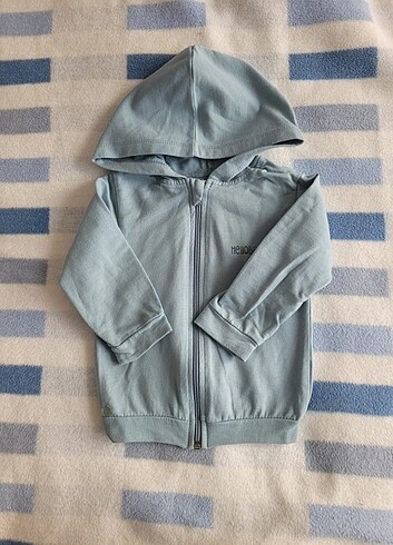 Erkek çocuk fermuarlı sweatshirt