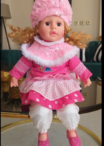 Konuşan oyuncak büyük bebek yeni