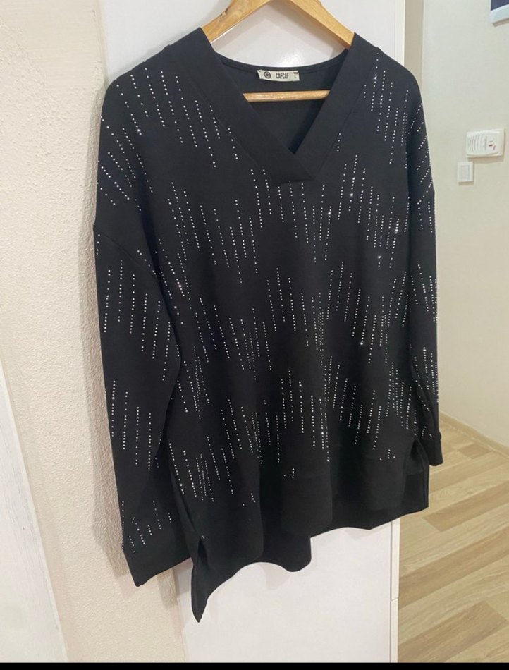 Alt üst taşlı takım esnek - Görsel 3