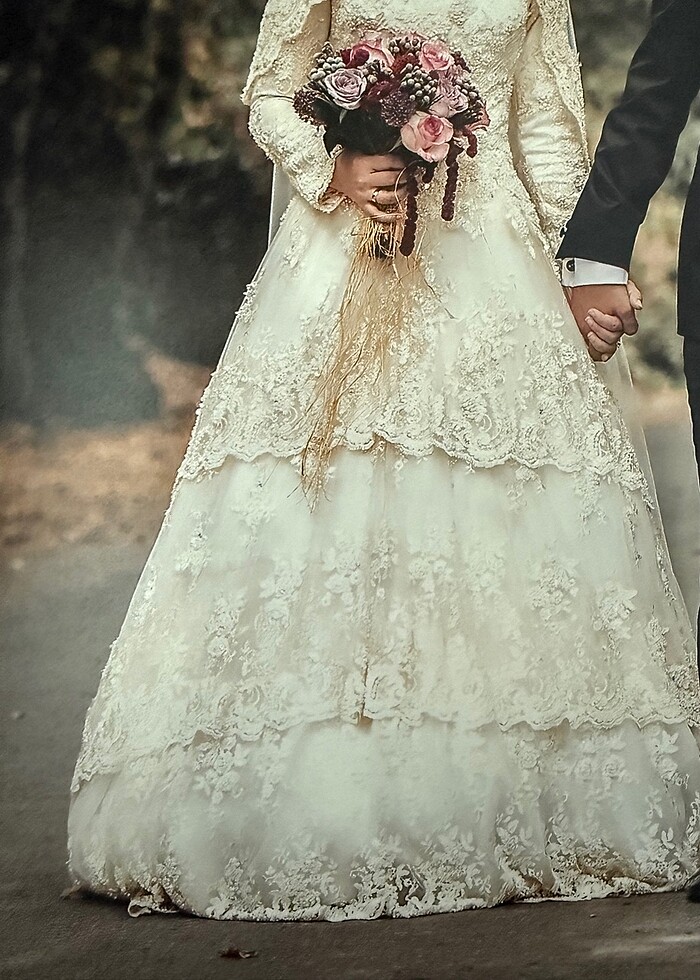 Özel tasarım gelinlik - Görsel 2