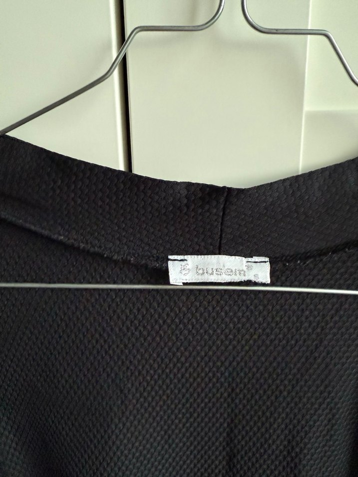 Siyah Kadın Salaş Uzun Hırka - Görsel 4