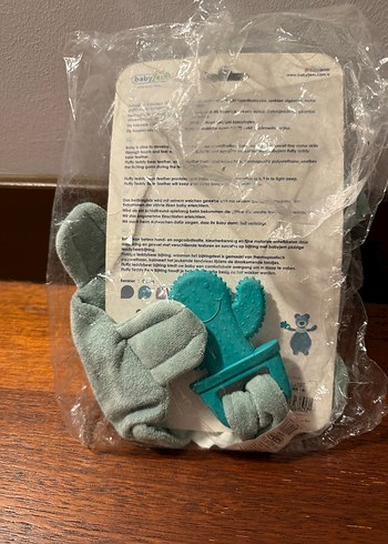 Babyjem Turkuaz Uyku Ayıcığı Diş Kaşıyıcı - Görsel 2